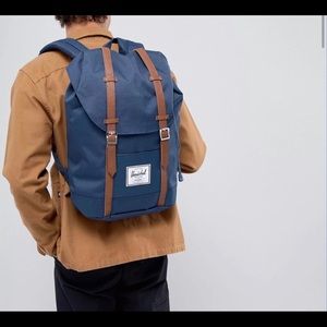 Herschel Navy Blue Backpack